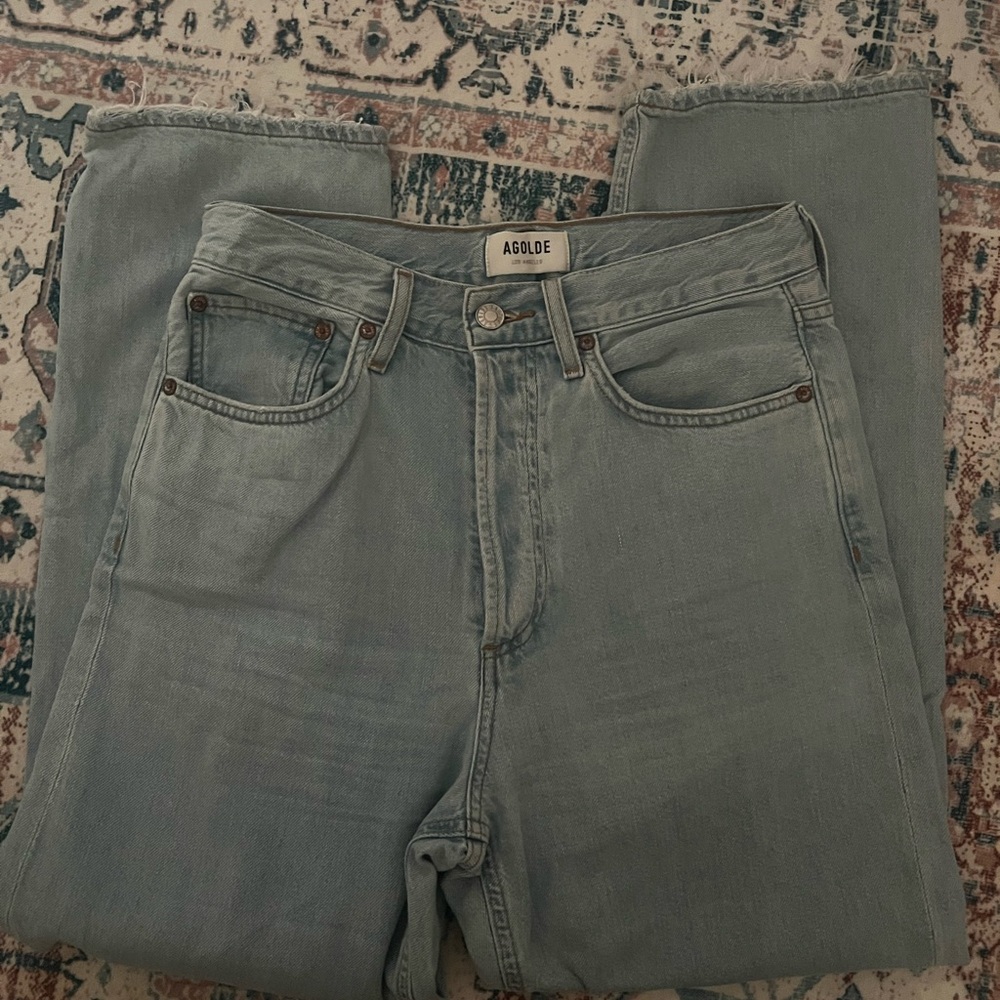 AGOLDE Light Blue Jeans - Picture 2 of 7